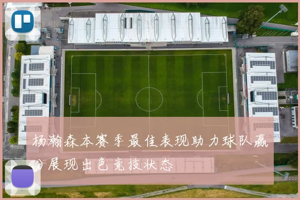杨瀚森本赛季最佳表现助力球队赢分展现出色竞技状态